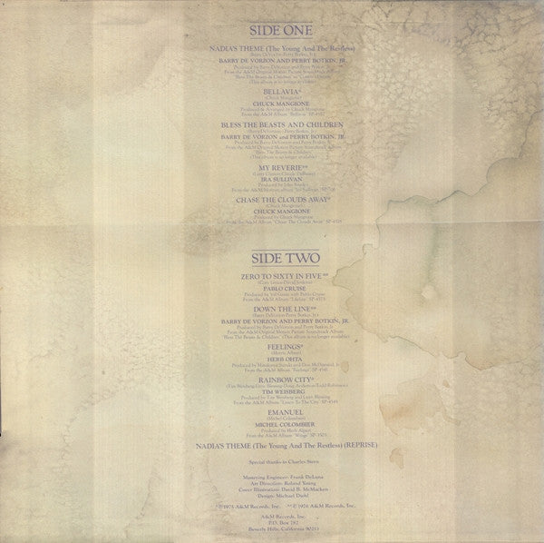 Various : Nadia's Theme (The Young And The Restless) (LP, Comp, Mon)