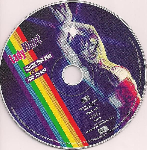 Lady Violet : Calling Your Name / Lovin' You Baby (CD, Single)
