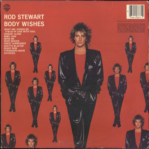 Rod Stewart : Body Wishes (LP, Album, Win)