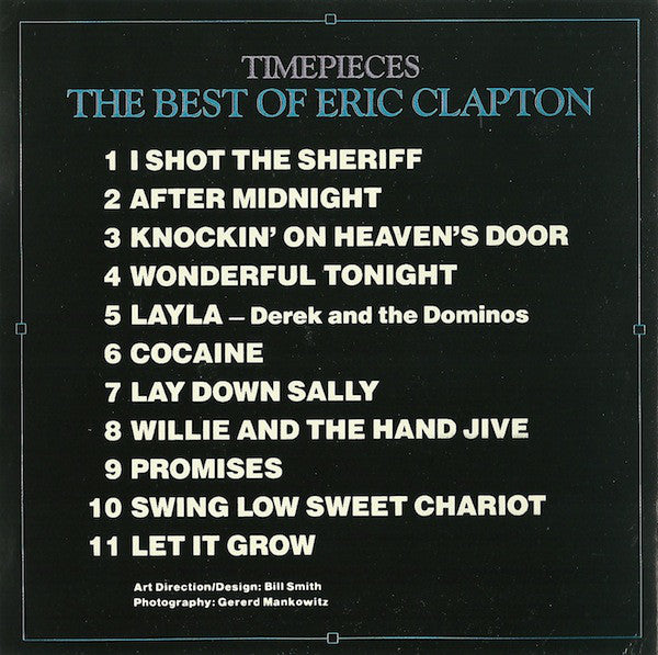 Eric Clapton : Time Pieces - The Best Of Eric Clapton (CD, Comp, RE)