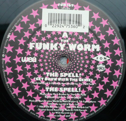 Funky Worm : The Spell! (Get Down With The Genie) (12")