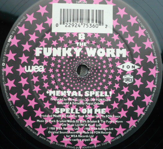 Funky Worm : The Spell! (Get Down With The Genie) (12")