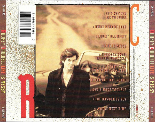 Rodney Crowell : Life Is Messy (CD, Album, DAD)