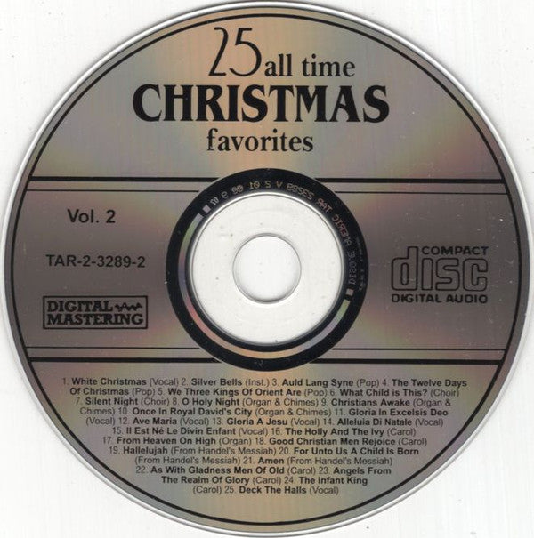 Unknown Artist : 50 All Time Christmas Favorites (2xCD, RE)