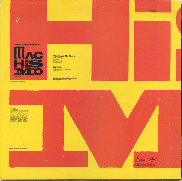 Cameo : You Make Me Work (12", Single)