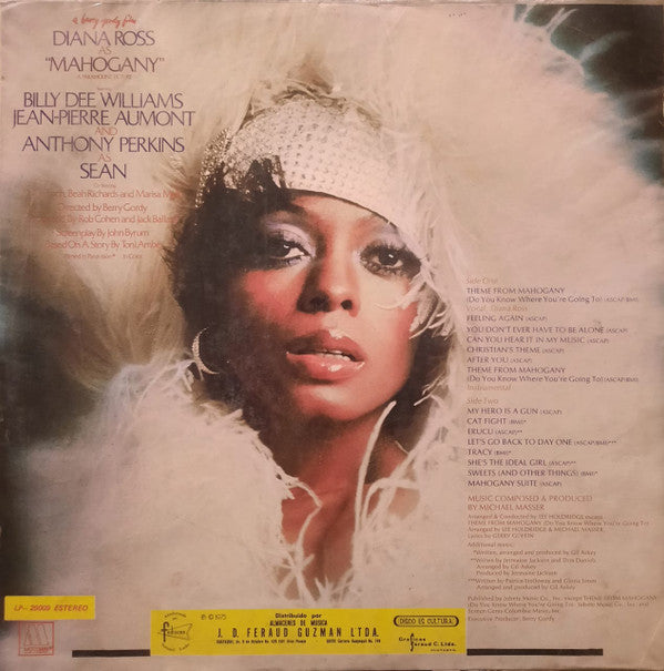 Michael Masser : The Original Soundtrack Of Mahogany (LP)