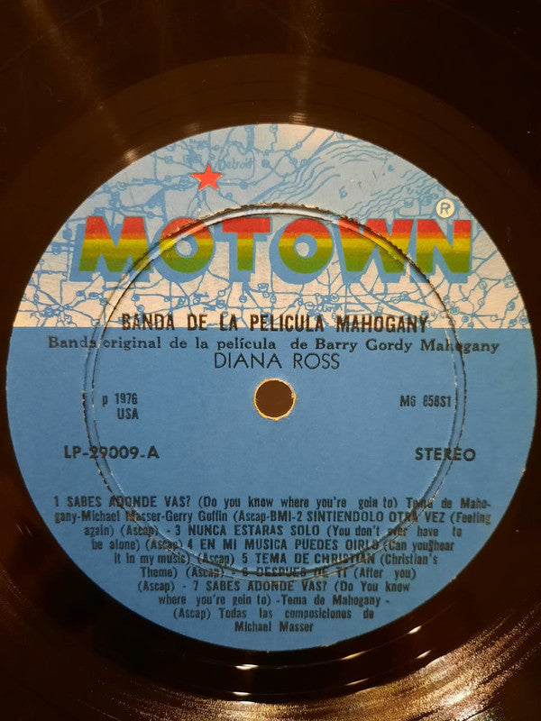 Michael Masser : The Original Soundtrack Of Mahogany (LP)