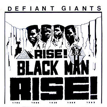 Defiant Giants : Rise! Black Man Rise! (12")