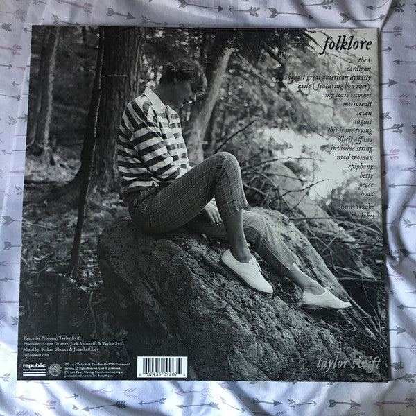 Taylor Swift : Folklore (2xLP, Album, Red)