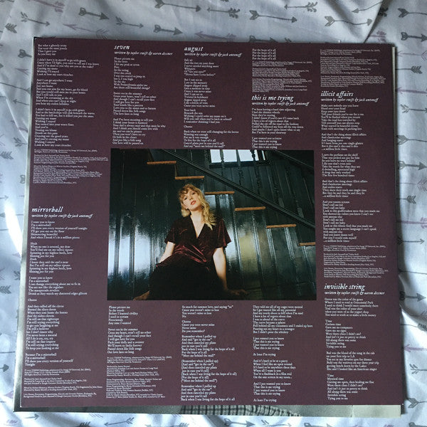 Taylor Swift : Folklore (2xLP, Album, Red)