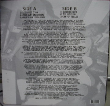 The Survival Crew : Can 'U' Feel It  (The E.P.) (12", EP)