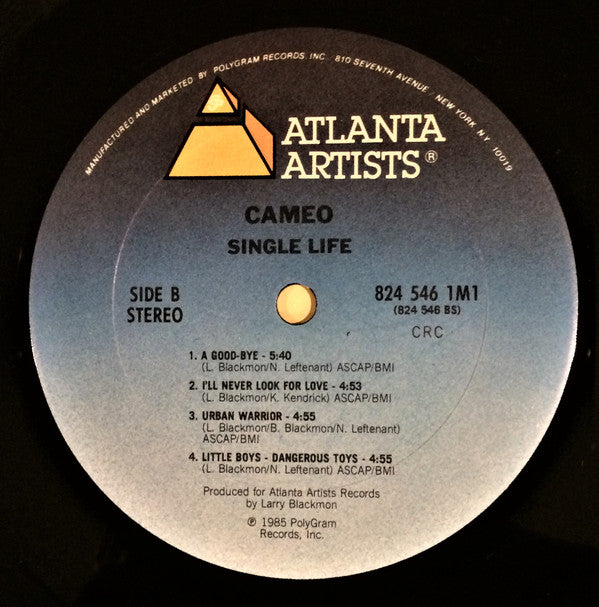 Cameo : Single Life (LP, Album, CRC)