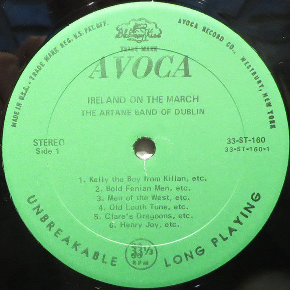 Artane Boys Band / The Fintan Lalor Bagpipe Band Of Dublin : Ireland On The March (LP)