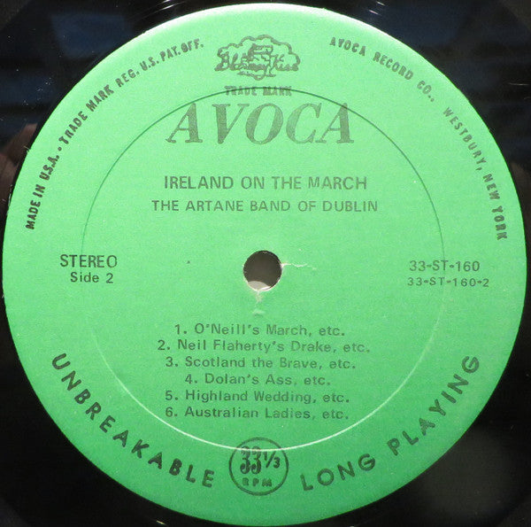 Artane Boys Band / The Fintan Lalor Bagpipe Band Of Dublin : Ireland On The March (LP)