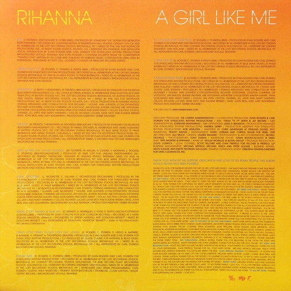 Rihanna : A Girl Like Me (2xLP, Album)