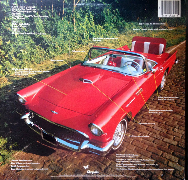 The Fabulous Thunderbirds : T-Bird Rhythm (LP, Album, RE)