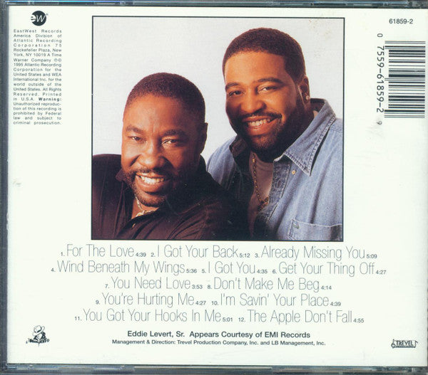 Gerald Levert & Eddie Levert : Father & Son (CD, Album)