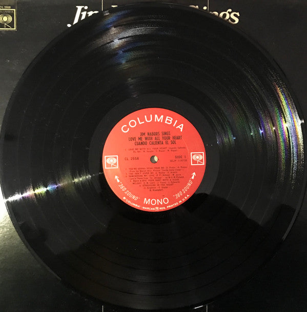 Jim Nabors : Jim Nabors Sings Love Me With All Your Heart (LP, Album, Mono)