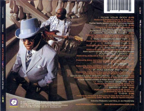 The Isley Brothers featuring Ronald Isley : Eternal (CD, Album)