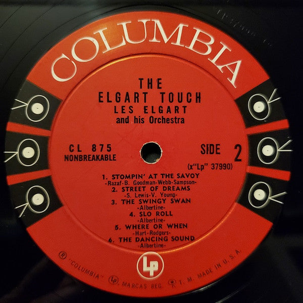 Les Elgart And His Orchestra : The Elgart Touch (LP, Album, Mono)
