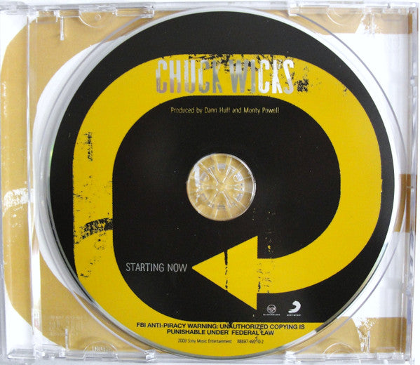 Chuck Wicks : Starting Now (CD, Album)
