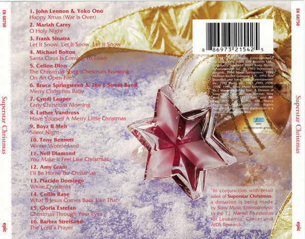 Various : Superstar Christmas (CD, Comp)