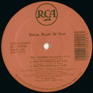 Black Rock & Ron : True Feelings (12")