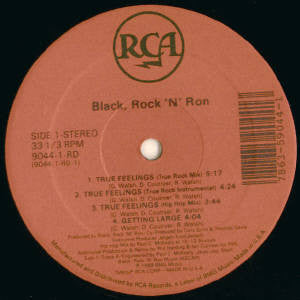 Black Rock & Ron : True Feelings (12")
