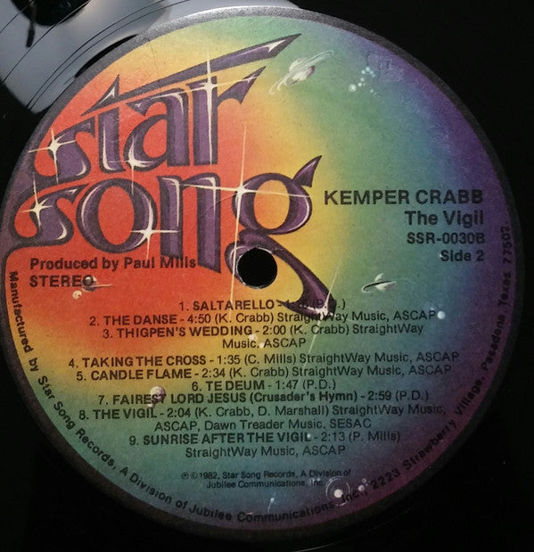 Kemper Crabb : The Vigil (LP, Album)