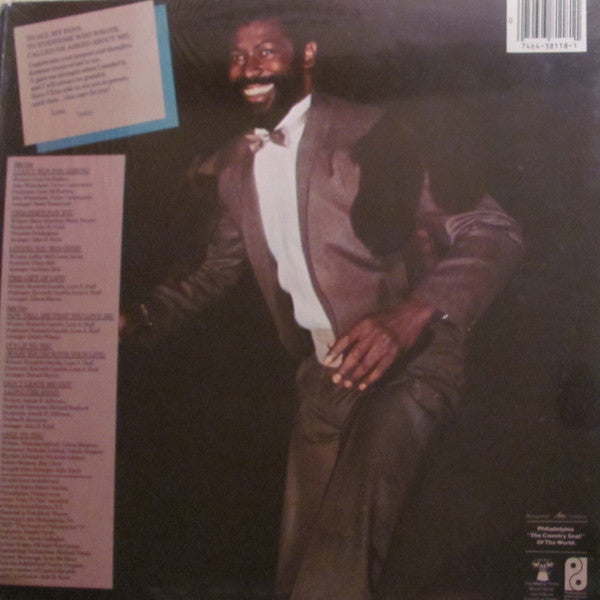 Teddy Pendergrass : This One's For You (LP, Album)