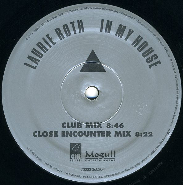 Laurie Roth : In My House (12", Single)