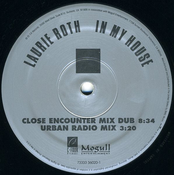 Laurie Roth : In My House (12", Single)
