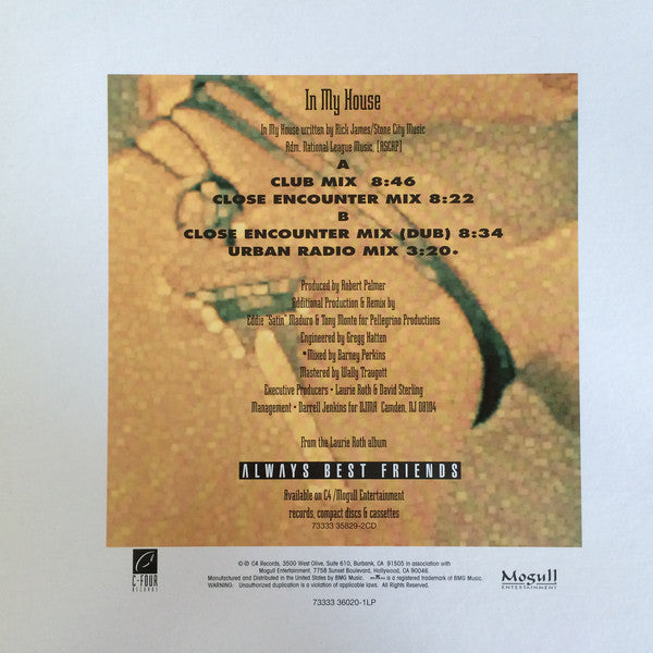 Laurie Roth : In My House (12", Single)