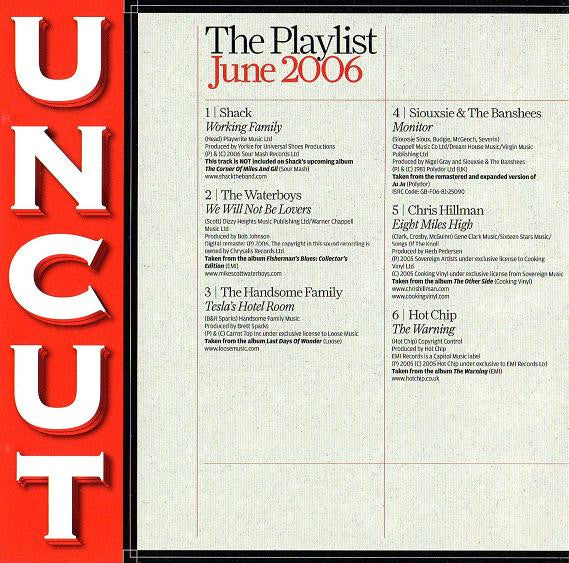 Various : Uncut: The Playlist June 2006 (CD, Album, Comp)