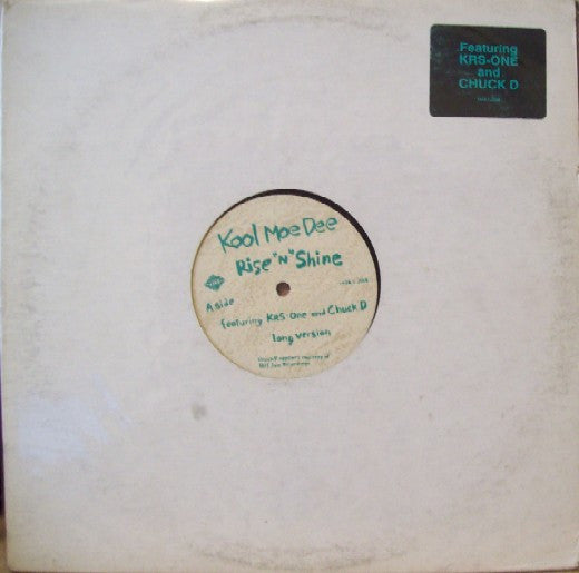 Kool Moe Dee Featuring KRS-One And Chuck D : Rise "N" Shine (12", Promo)