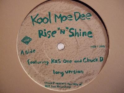Kool Moe Dee Featuring KRS-One And Chuck D : Rise "N" Shine (12", Promo)