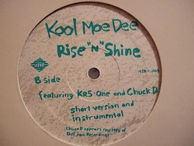 Kool Moe Dee Featuring KRS-One And Chuck D : Rise "N" Shine (12", Promo)
