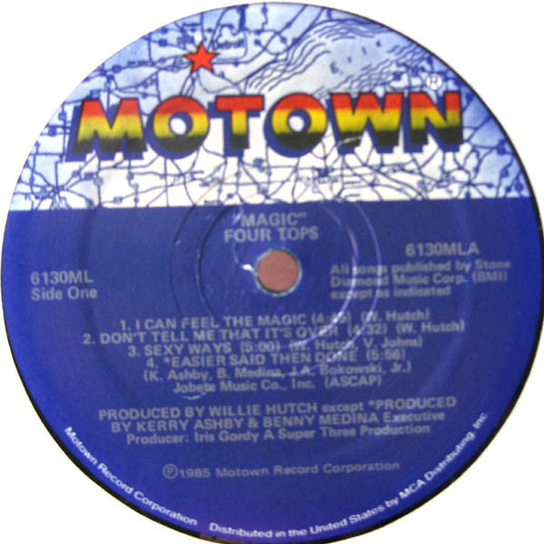 Four Tops : Magic (LP, Album)