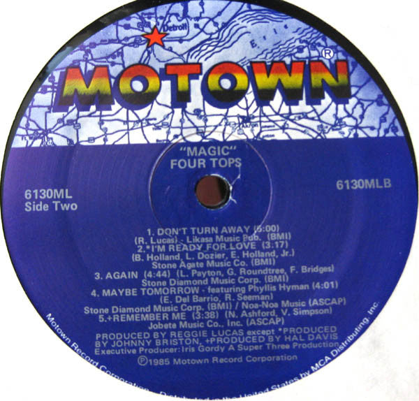 Four Tops : Magic (LP, Album)