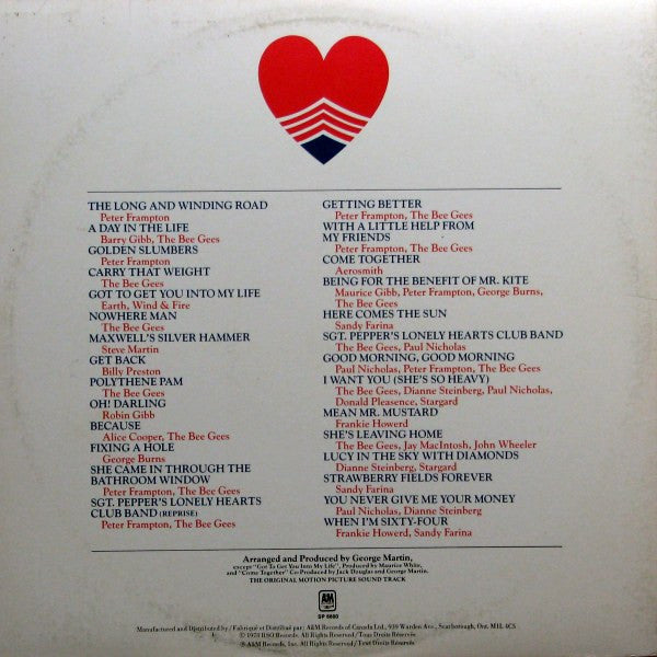 Various : Sgt. Pepper's Lonely Hearts Club Band (2xLP, Album, Gat)