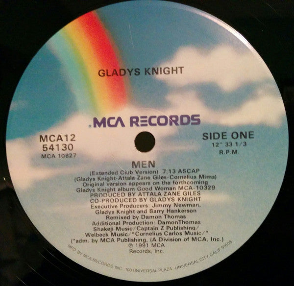Gladys Knight : Men (12", Single)
