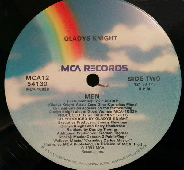 Gladys Knight : Men (12", Single)