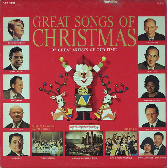 Various : The Great Songs Of Christmas Album Six (LP, Album, Comp, Ltd)
