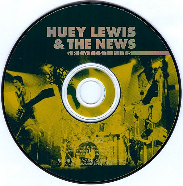 Huey Lewis & The News : Greatest Hits (CD, Comp, Cin)