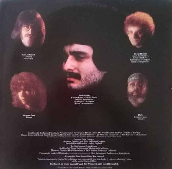 Gino Vannelli : The Gist Of The Gemini (LP, Album, Pit)