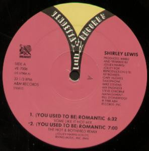 Shirley Lewis : (You Used To Be) Romantic (12")