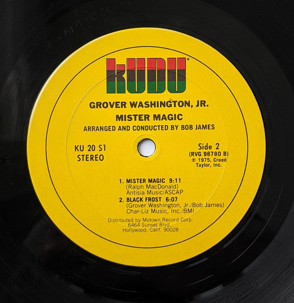 Grover Washington, Jr. : Mister Magic (LP, Album)