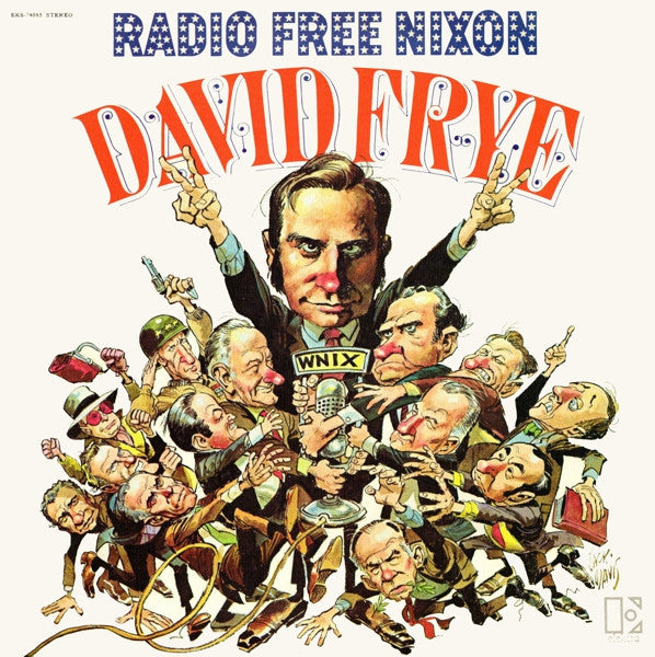 David Frye : Radio Free Nixon (LP, Album)