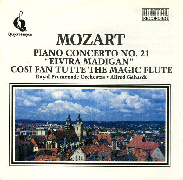 Wolfgang Amadeus Mozart - Royal Promenade Orchestra - Alfred Gehardt : Piano Concerto No. 21 (CD, Album)