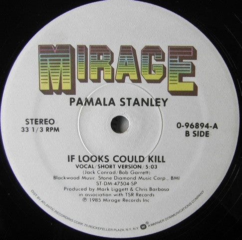 Pamala Stanley : If Looks Could Kill (12", Single)